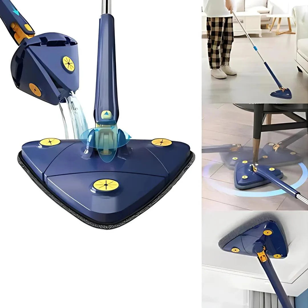 Esfregão Mop Giratório 360° SmartClean | Limpeza Eficiente e Sem Esforço