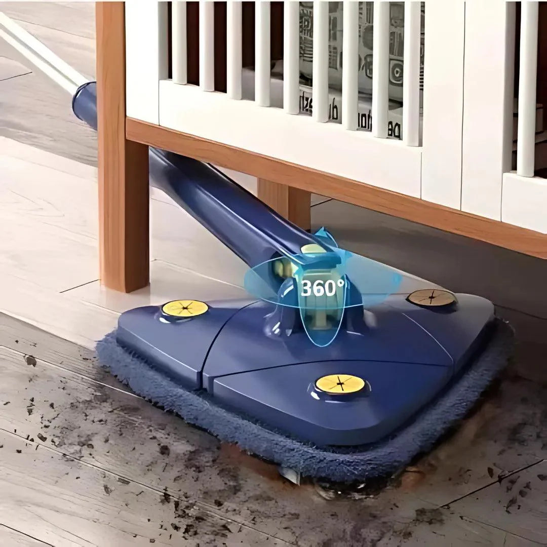 Esfregão Mop Giratório 360° SmartClean | Limpeza Eficiente e Sem Esforço