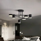 Luminária de Teto LED Triplo Design Moderno e Sofisticado