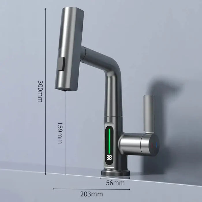 Torneira Inteligente com Display de Temperatura Alta Tecnologia com Economia e Estilo