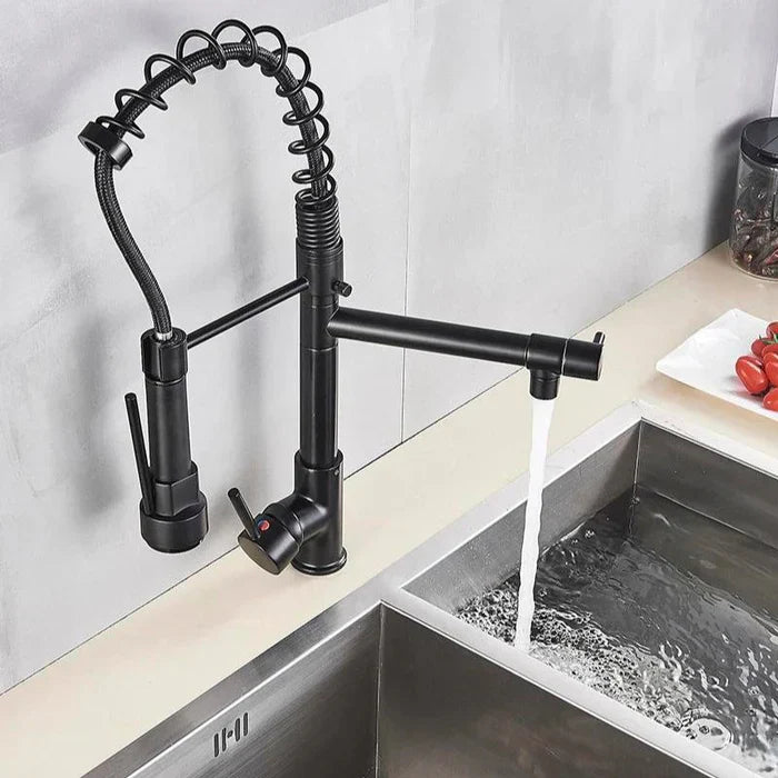 Torneira Gourmet Bico Duplo 360° Versatilidade com Estilo e Robustez