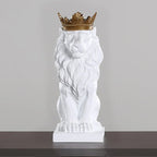 Estatueta Leão Imperador – Poder, Elegância e Presença na Decoração