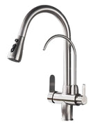 Torneira Gourmet Monocomando Dupla Função Filtro Integrado + Jato Extensível
