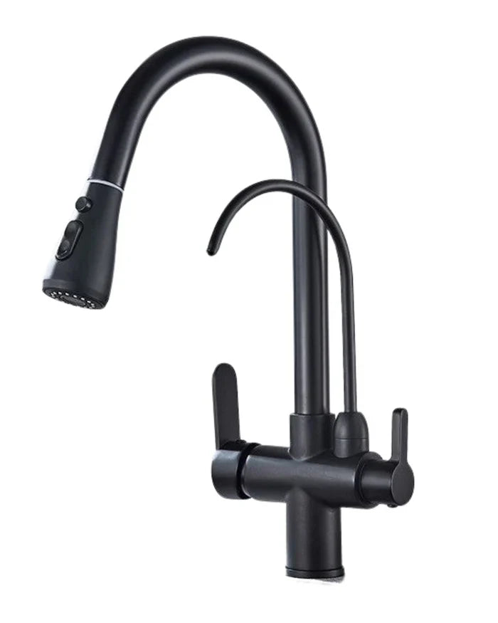 Torneira Gourmet Monocomando Dupla Função Filtro Integrado + Jato Extensível
