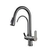 Torneira Gourmet Monocomando Dupla Função Filtro Integrado + Jato Extensível